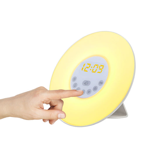 Touch Sensor Digital Alarm Clock Sunrise Sunset Simulator- USB Powered