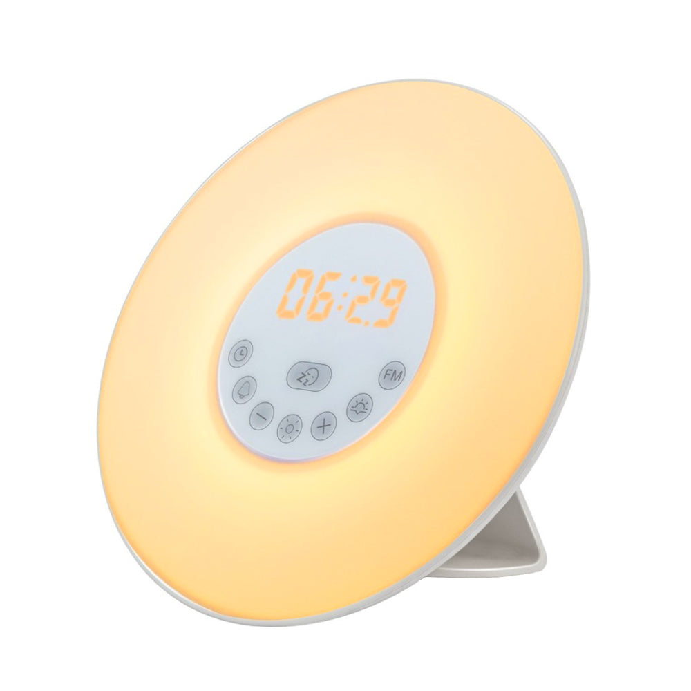 Touch Sensor Digital Alarm Clock Sunrise Sunset Simulator- USB Powered