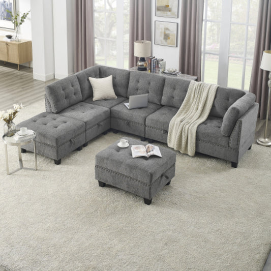 Single Chair Modular Sofa Sectional Couch