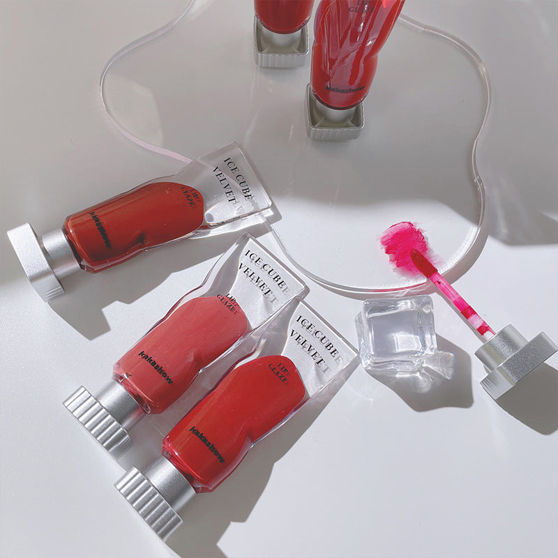 Ice Velvet Lip Glaze Not Easy To Stick Cup Velvet