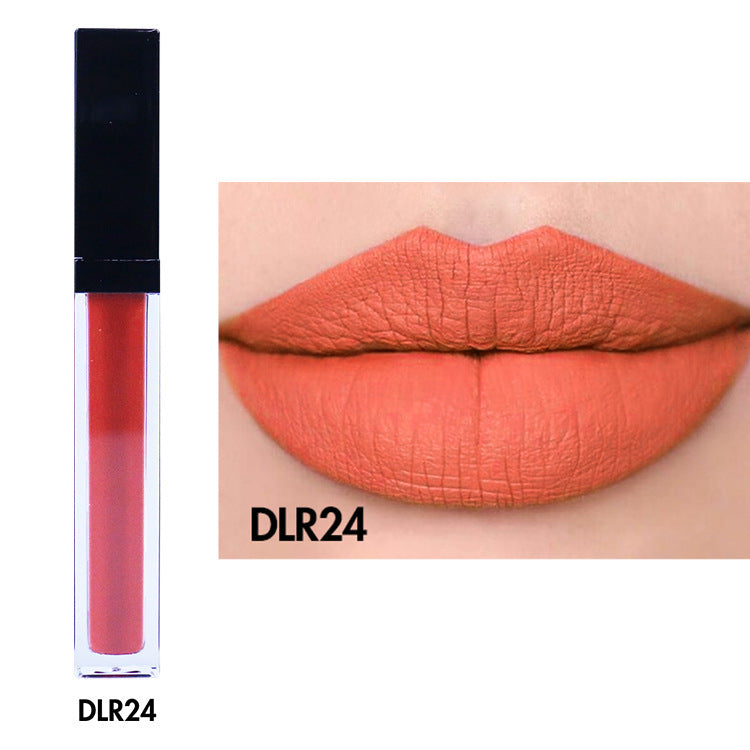 39 Color Non-stick Cup Lasting Lip Gloss Liquid Lipstick
