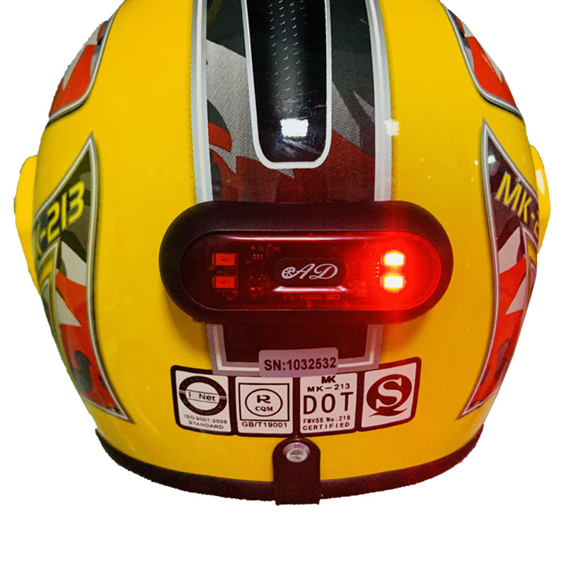 Motorcycle, Bike Helmet Safety LED Taillight (Chargeable)