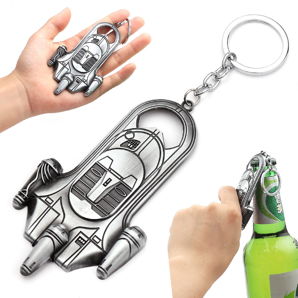 Star Wars Star Trek Spacecraft Battleship Key Ring Type Bottle Opener