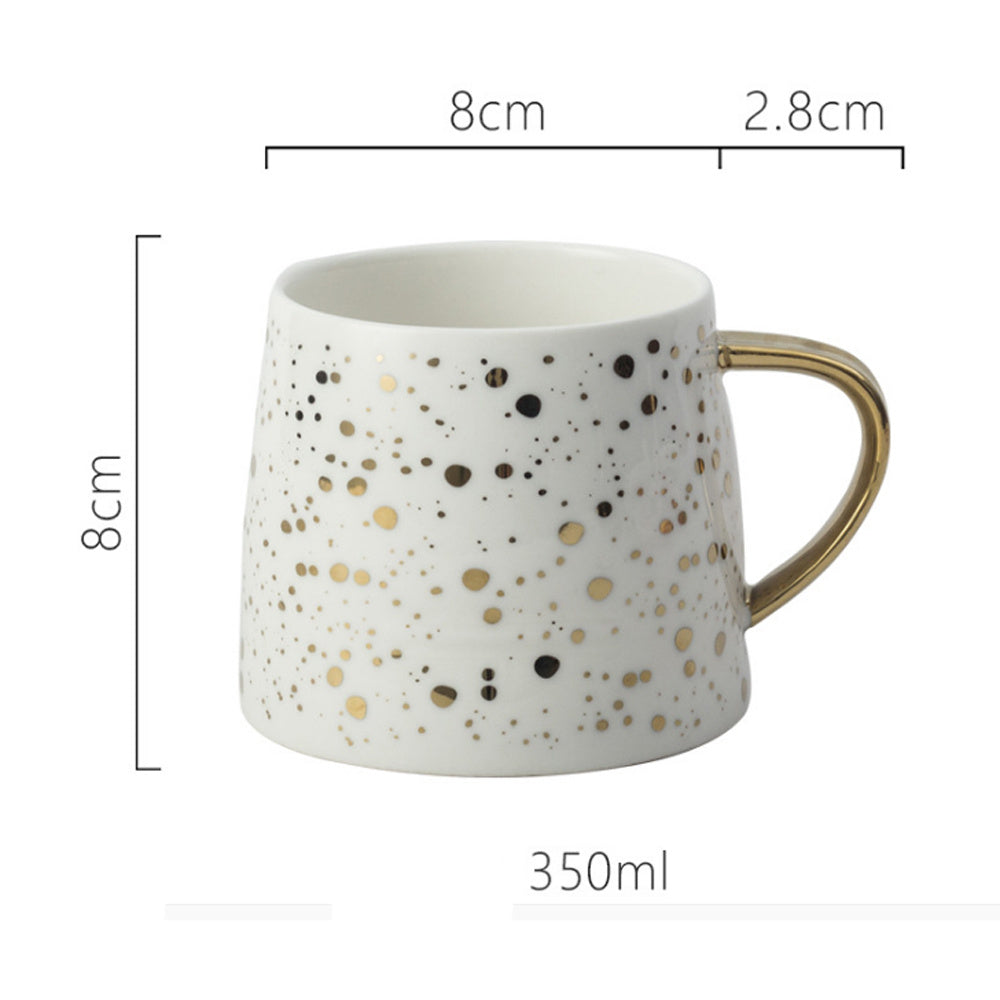Creative star ceramic cup