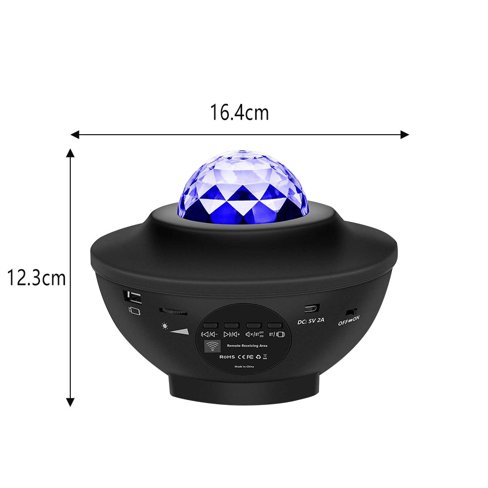 USB Powered LED Projector Smart Light Bluetooth Projector