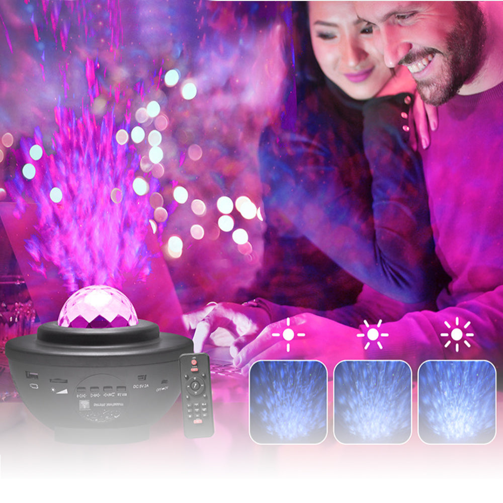 USB Powered LED Projector Smart Light Bluetooth Projector