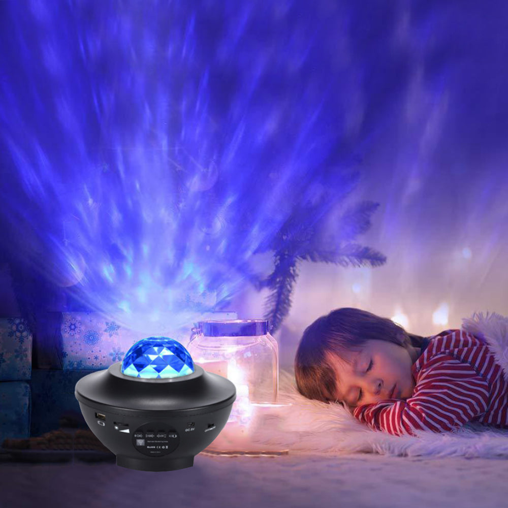 USB Powered LED Projector Smart Light Bluetooth Projector