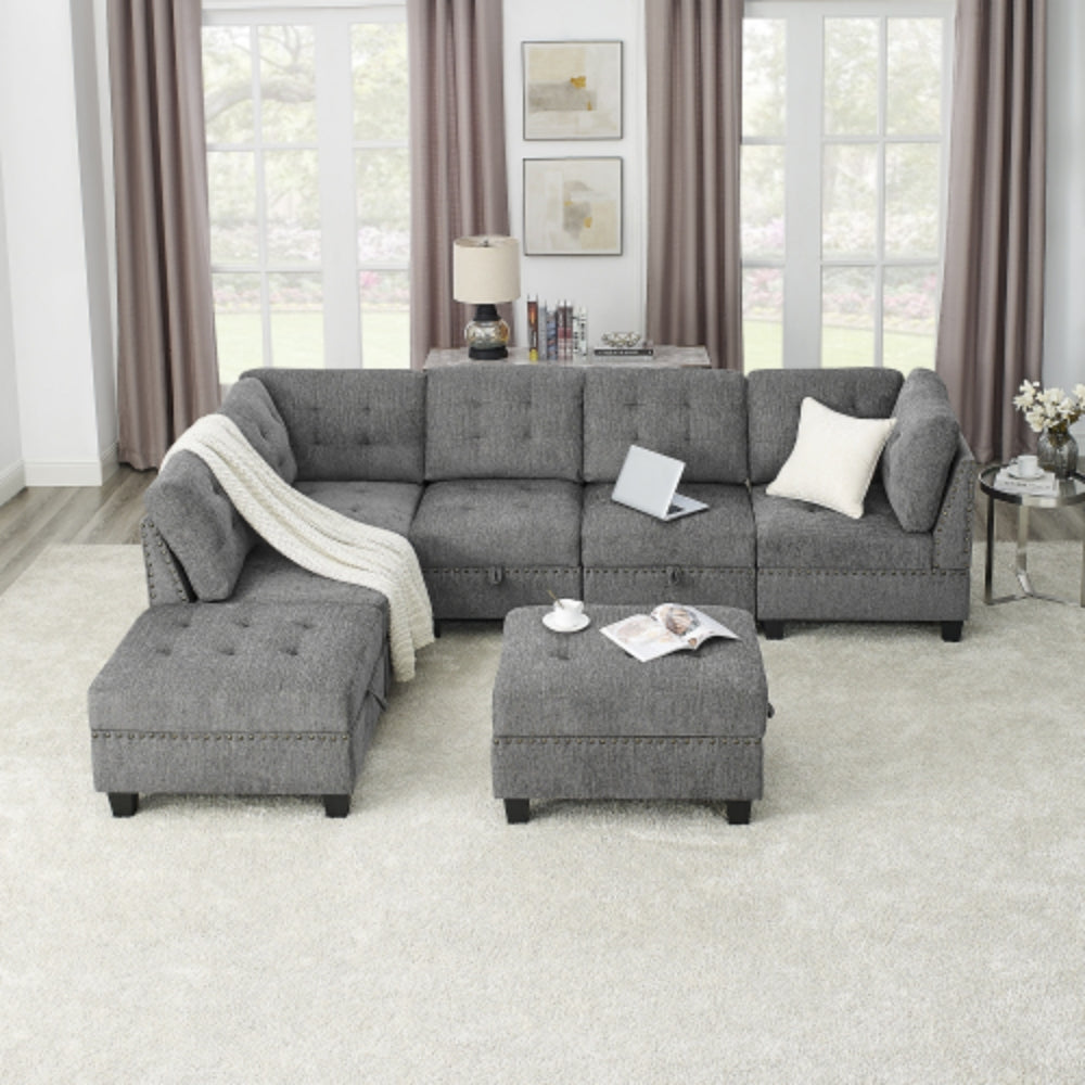 Single Chair Modular Sofa Sectional Couch