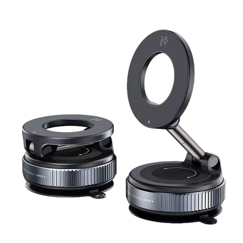 Vacuum Glue Adsorption Magnetic Car Mobile Phone Holder Suction Cup Car Navigation Mobile Phone Holder Car