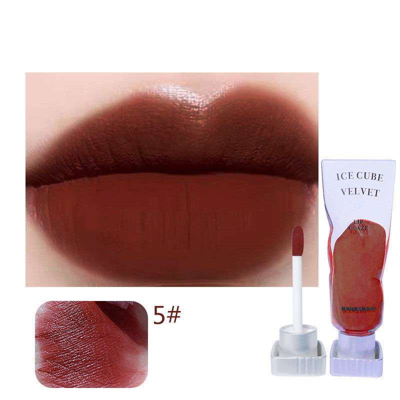 Ice Velvet Lip Glaze Not Easy To Stick Cup Velvet