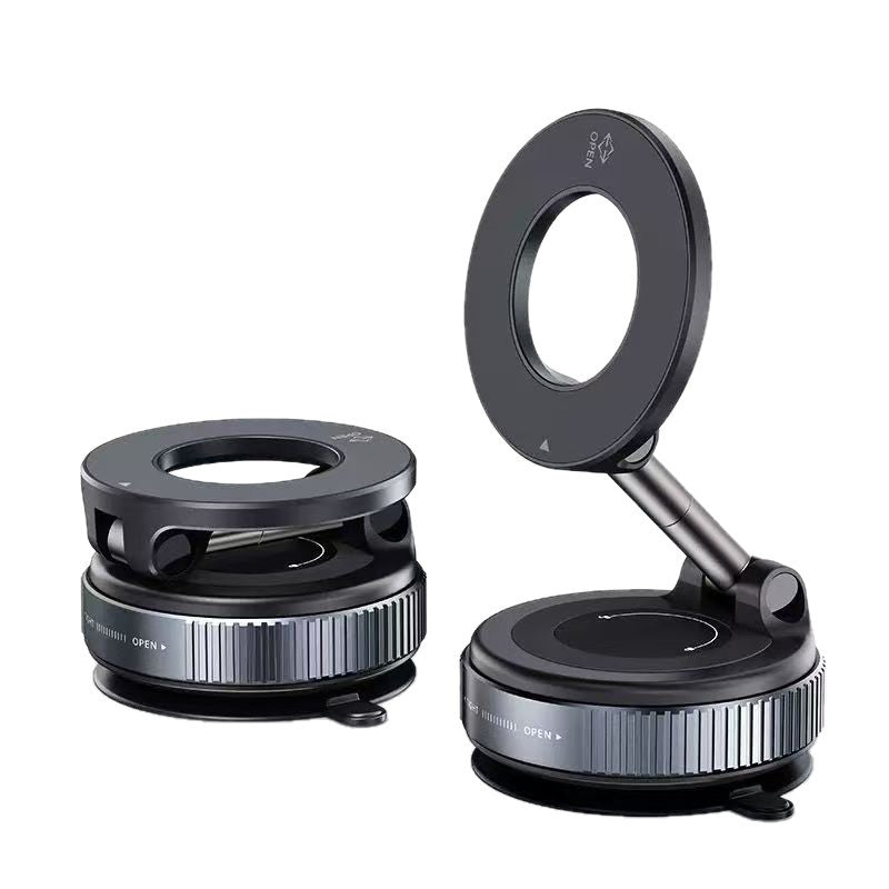 Vacuum Glue Adsorption Magnetic Car Mobile Phone Holder Suction Cup Car Navigation Mobile Phone Holder Car