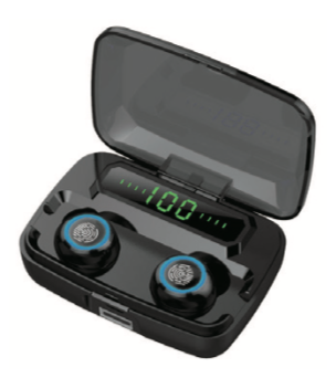 M11 NEWEST EARBUD DIGITAL Indicator V5.1 BT Wireless 2000 mAh power bank LED Display (Copy)