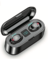 F9 TRUE WIRELESS HEADSET  2000 mAh Charging Box