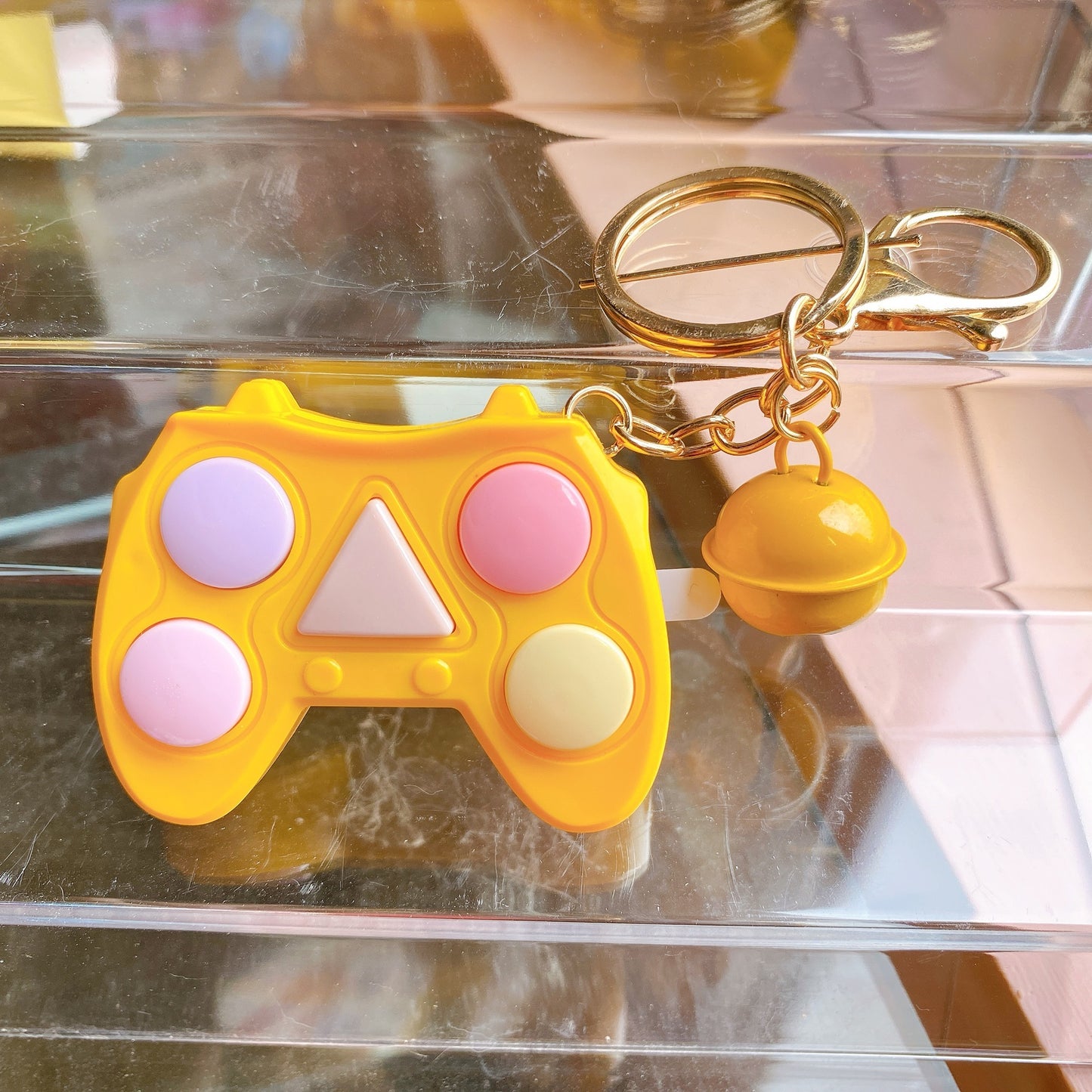 Memory Wars Game Machine Keychain Charm