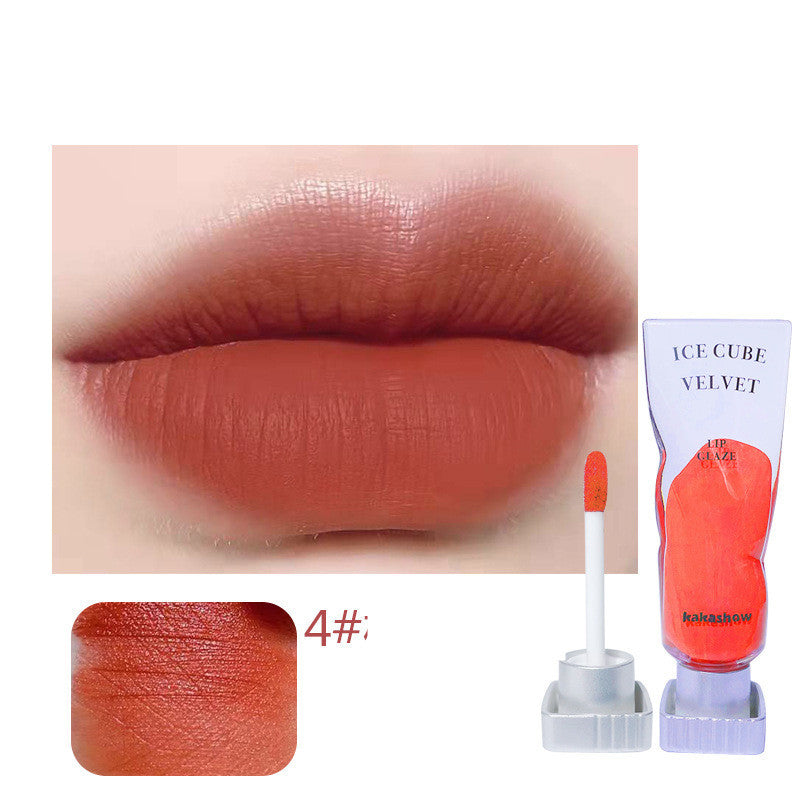 Ice Velvet Lip Glaze Not Easy To Stick Cup Velvet