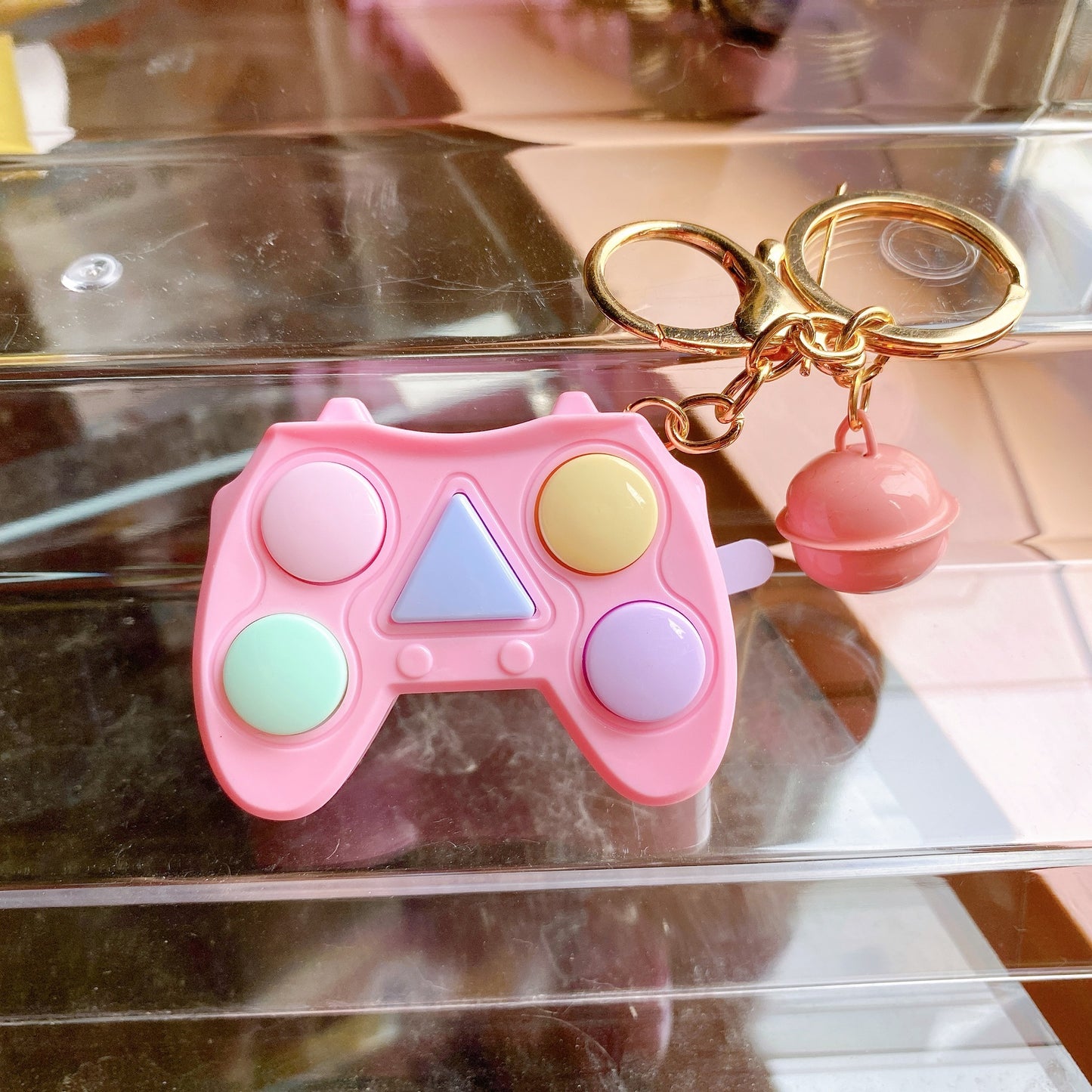 Memory Wars Game Machine Keychain Charm