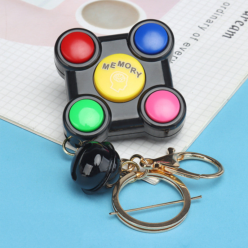 Memory Wars Game Machine Keychain Charm
